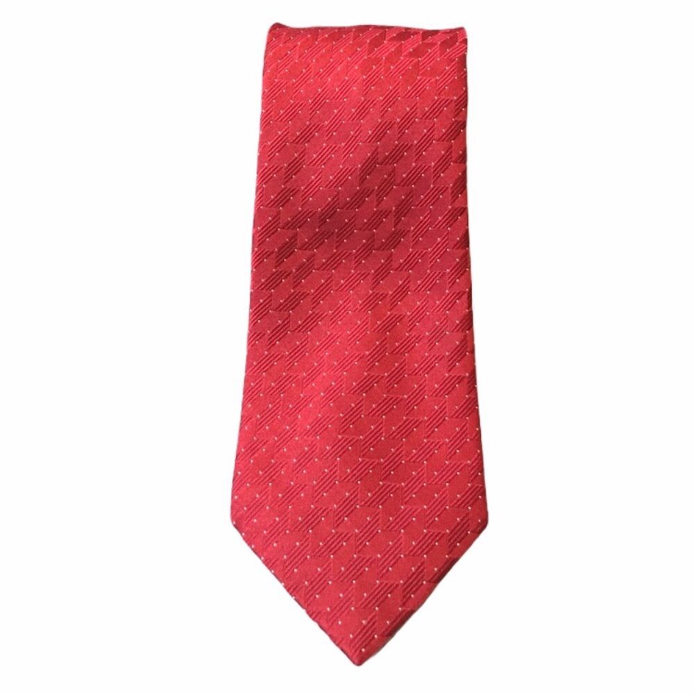 Perry Ellis Tie Red White